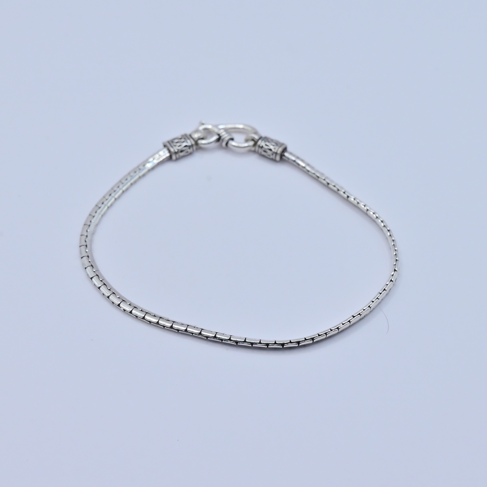 Plain Sterling Silver Bracelet, Chain Bracelet, Simple Dainty Bracelet,  Stacking Bracelet, Sterling Silver Chain Bracelet, Adjustable - Etsy  Singapore